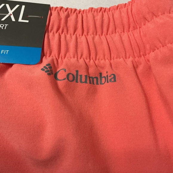 Columbia NWT Athletic XXL Bogata Bay Coral Shorts - Picture 7 of 15